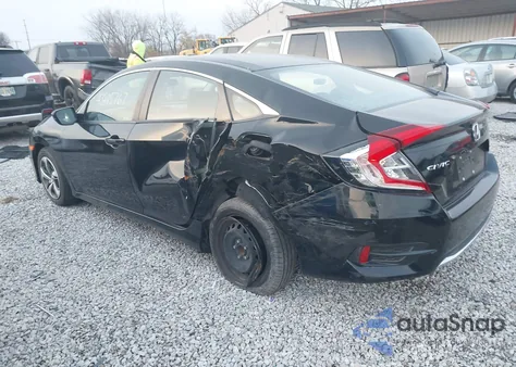 2020 Honda Civic Lx from USA, damaged, VIN 2HGFC2F65LH523024